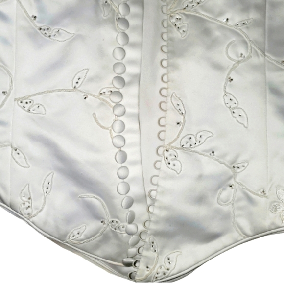 [16] Venus Bridal ~ Vintage Bridal Separate Strapless Bustier - Picture 3 of 7